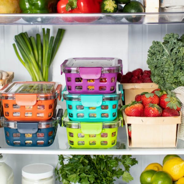 Mini Fridge with Freezer for Bedroom Office or Dorm with Adjustable Remove Glass Shelves Compact Refrigerator - 图片 4