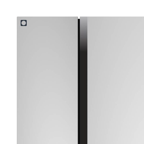 Mini Fridge with Freezer for Bedroom Office or Dorm with Adjustable Remove Glass Shelves Compact Refrigerator - 图片 2